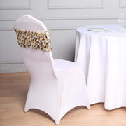 5 pcs 10" wide Large Payette Sequined Chair Sashes