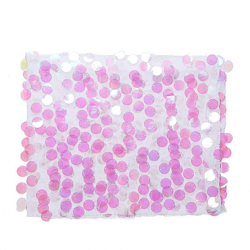 5 pcs 10" wide Large Payette Sequined Chair Sashes