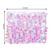 5 pcs 10" wide Large Payette Sequined Chair Sashes