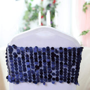 5 pcs 10" wide Large Payette Sequined Chair Sashes