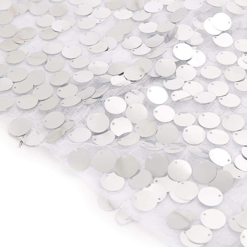 5 pcs 10" wide Large Payette Sequined Chair Sashes