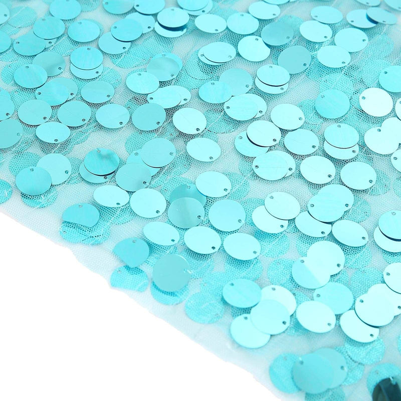 5 pcs 10" wide Large Payette Sequined Chair Sashes