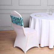 5 pcs 10" wide Large Payette Sequined Chair Sashes