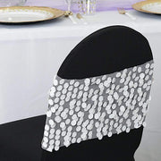 5 pcs 10" wide Large Payette Sequined Chair Sashes