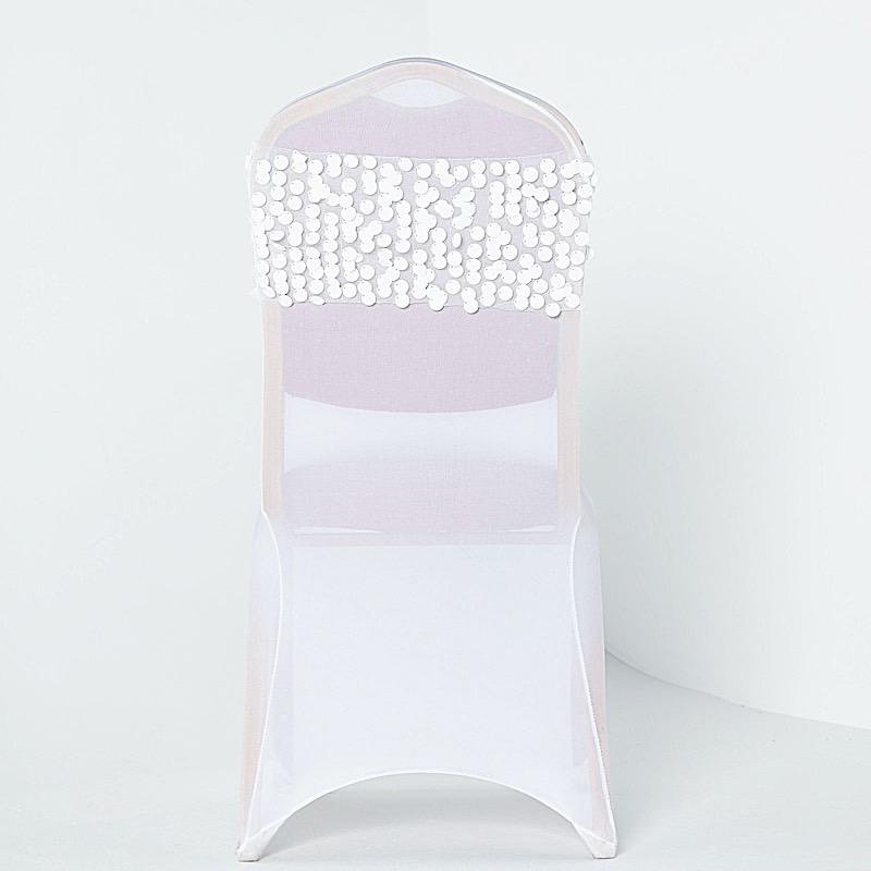 5 pcs 10" wide Large Payette Sequined Chair Sashes