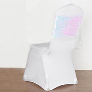 5 pcs 10" wide Large Payette Sequined Chair Sashes