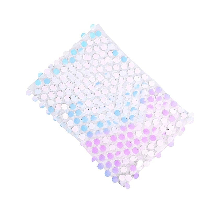 5 pcs 10" wide Large Payette Sequined Chair Sashes