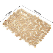 5 pcs 10" wide Large Payette Sequined Chair Sashes