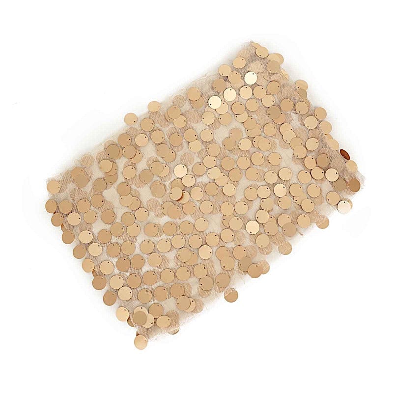 5 pcs 10" wide Large Payette Sequined Chair Sashes