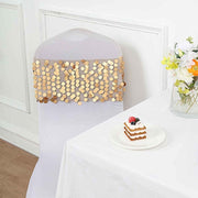 5 pcs 10" wide Large Payette Sequined Chair Sashes