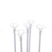 5 pcs 17" tall Balloon Sticks Column Flower Stand Holders - White BLOON_STAND04_16