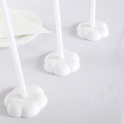 5 pcs 17" tall Balloon Sticks Column Flower Stand Holders - White BLOON_STAND04_16