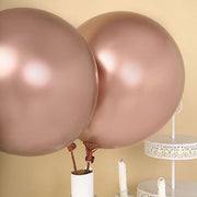 5 pcs 18" Round Metallic Latex Balloon