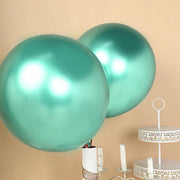 5 pcs 18" Round Metallic Latex Balloon