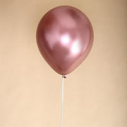5 pcs 18" Round Metallic Latex Balloon