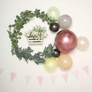 5 pcs 18" Round Metallic Latex Balloon