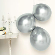 5 pcs 18" Round Metallic Latex Balloon