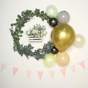 5 pcs 18" Round Metallic Latex Balloon