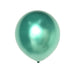 5 pcs 18" Round Metallic Latex Balloon BLOON_MET_18_GRN