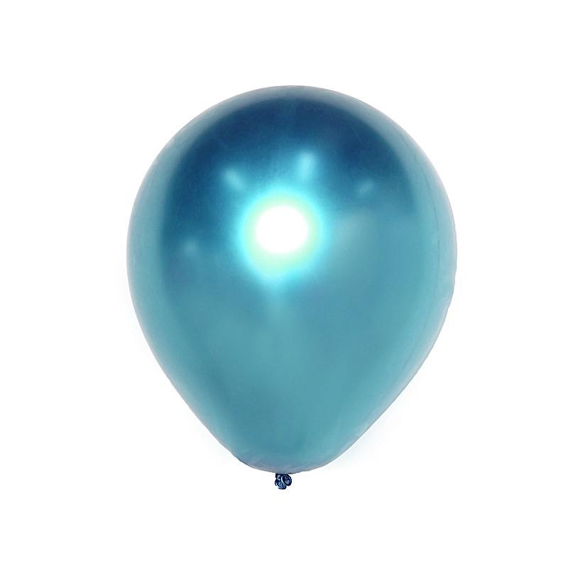 5 pcs 18" Round Metallic Latex Balloon BLOON_MET_18_ROY