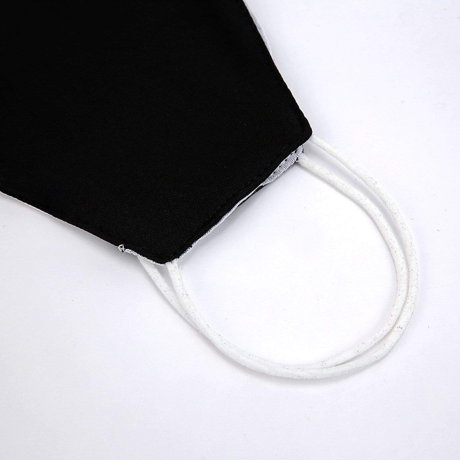 5 pcs 2-Layer Cotton Face Masks Washable Protective Covers