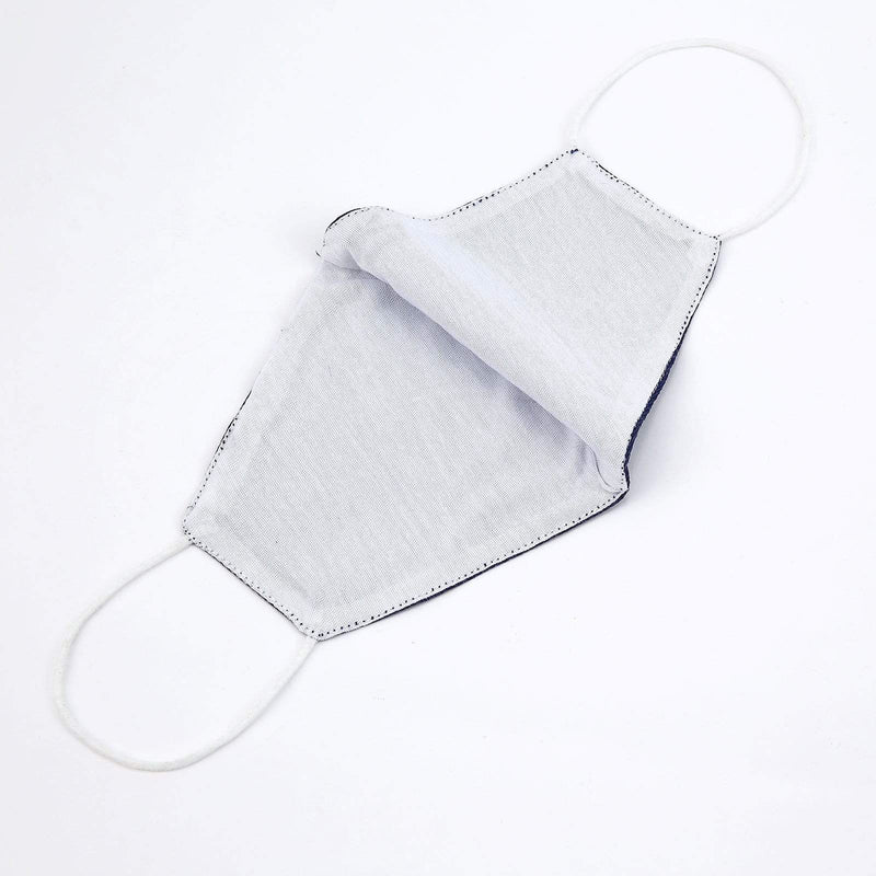 5 pcs 2-Layer Cotton Face Masks Washable Protective Covers