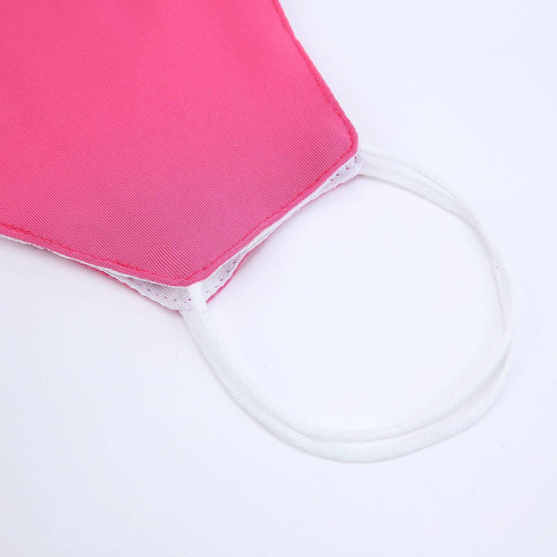 5 pcs 2-Layer Cotton Face Masks Washable Protective Covers