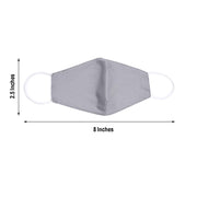 5 pcs 2-Layer Cotton Face Masks Washable Protective Covers