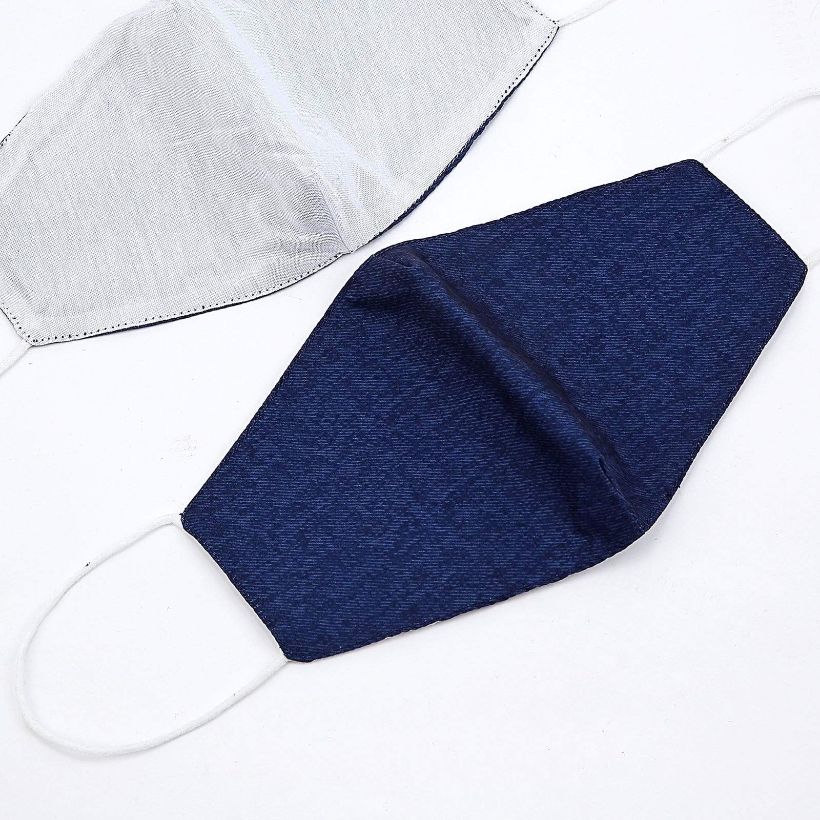 5 pcs 2-Layer Cotton Face Masks Washable Protective Covers