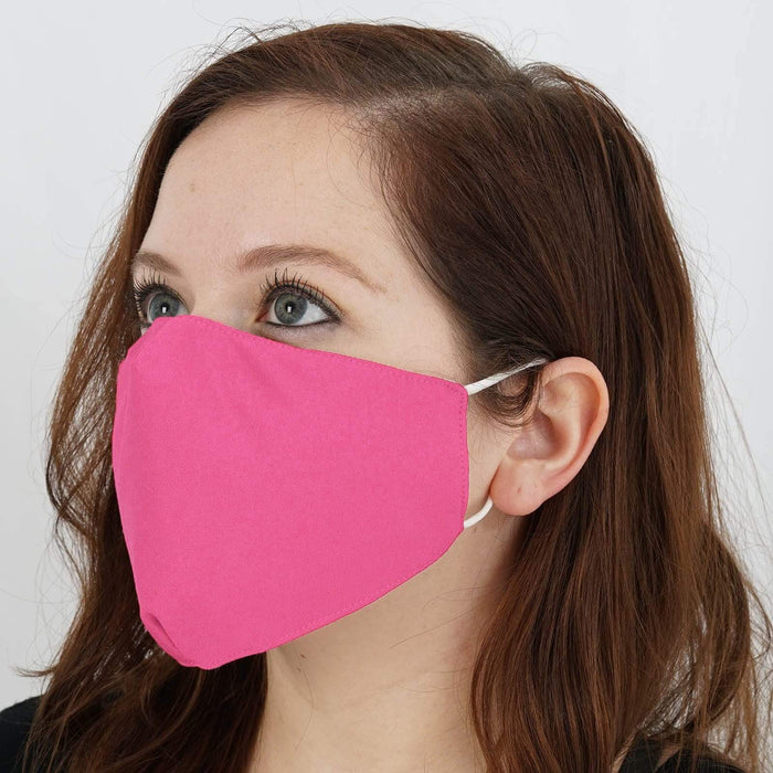 5 pcs 2-Layer Cotton Face Masks Washable Protective Covers CARE_MASK03_FUSH
