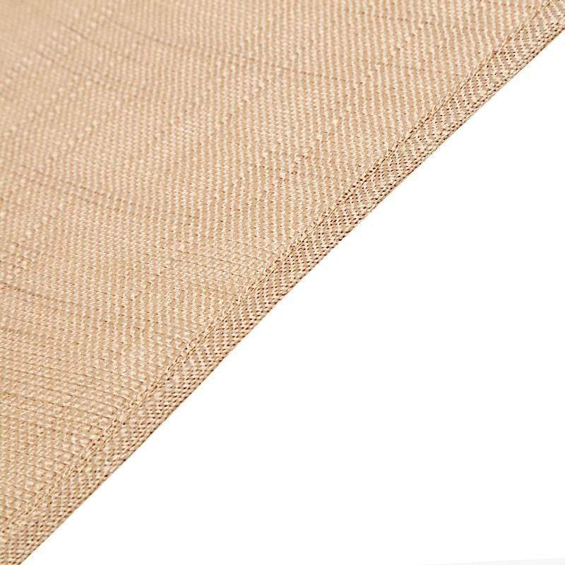 5 pcs 20" x 20" Premium Faux Burlap Polyester Table Napkins
