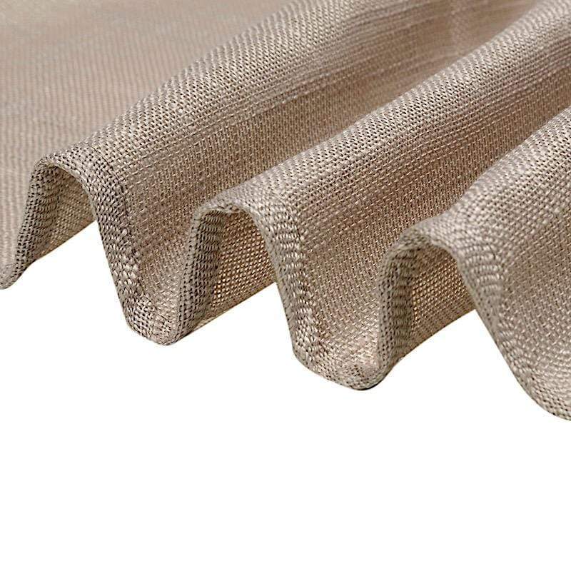 5 pcs 20" x 20" Premium Faux Burlap Polyester Table Napkins