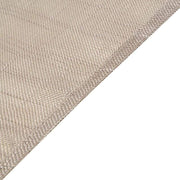 5 pcs 20" x 20" Premium Faux Burlap Polyester Table Napkins
