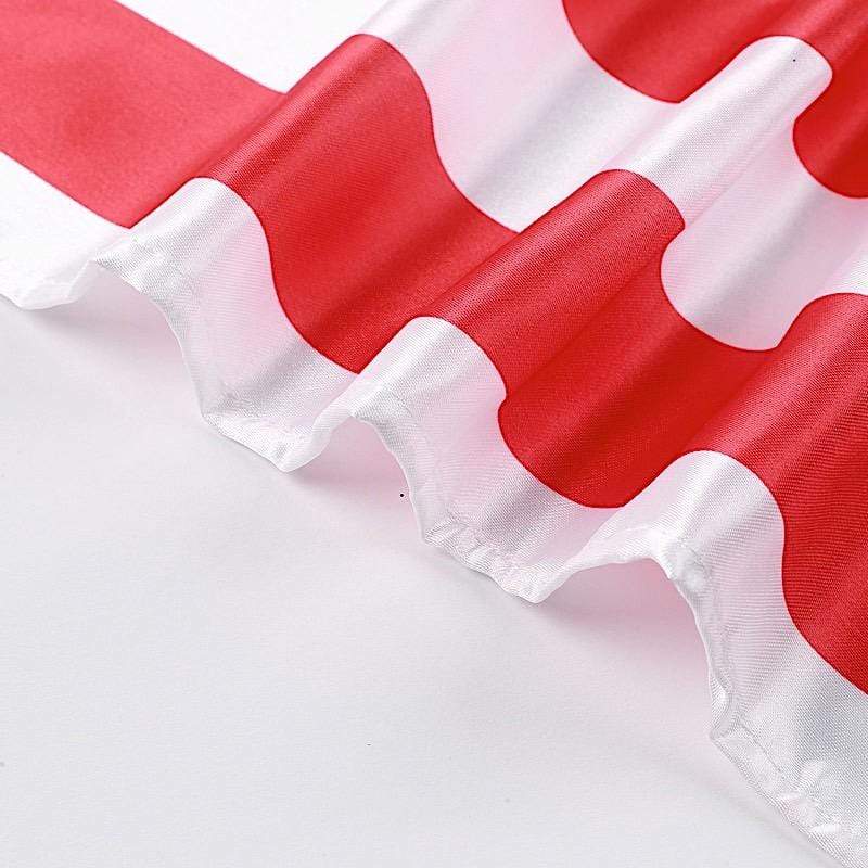 5 pcs 20" x 20" Stripes Satin Table Napkins