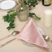 5 pcs 20"x20" Premium Velvet Napkins
