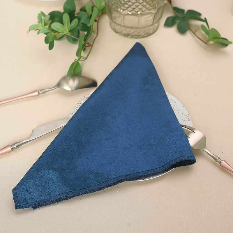 5 pcs 20"x20" Premium Velvet Napkins
