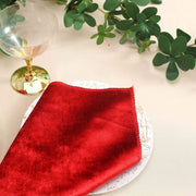 5 pcs 20"x20" Premium Velvet Napkins