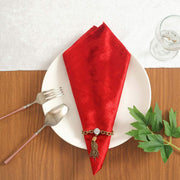 5 pcs 20"x20" Premium Velvet Napkins
