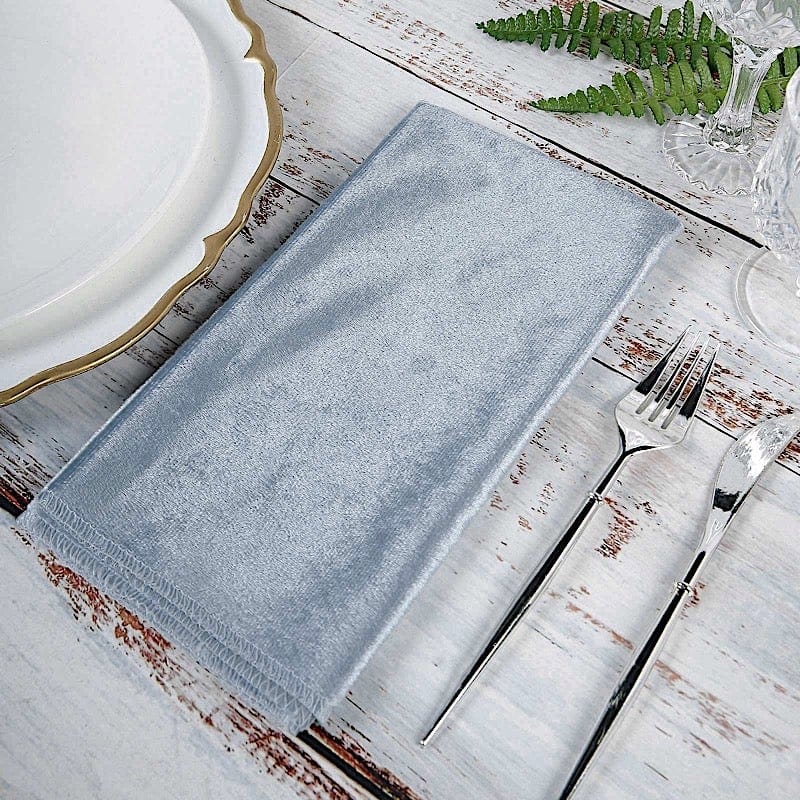 5 pcs 20"x20" Premium Velvet Napkins