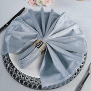 5 pcs 20"x20" Premium Velvet Napkins