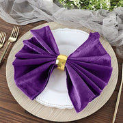 5 pcs 20"x20" Premium Velvet Napkins