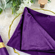 5 pcs 20"x20" Premium Velvet Napkins