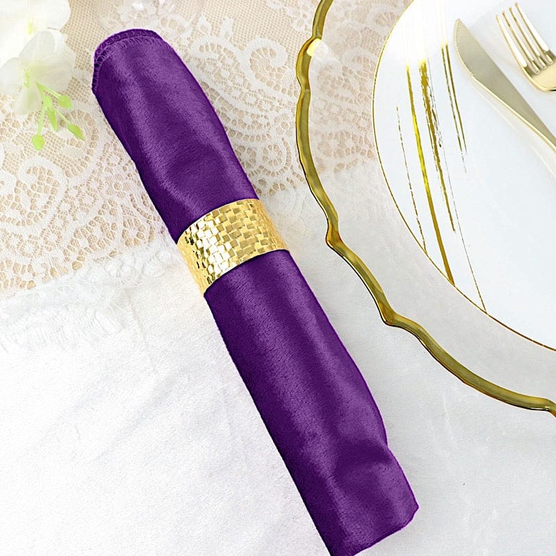 5 pcs 20"x20" Premium Velvet Napkins