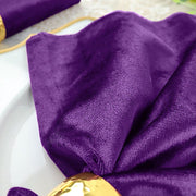 5 pcs 20"x20" Premium Velvet Napkins