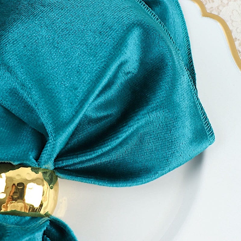 5 pcs 20"x20" Premium Velvet Napkins