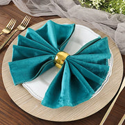 5 pcs 20"x20" Premium Velvet Napkins