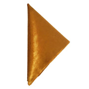 5 pcs 20"x20" Premium Velvet Napkins NAP_VEL_GOLD