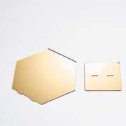 5 pcs 5" tall Hexagon Acrylic Stands Table Numbers Holders