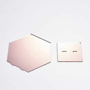 5 pcs 5" tall Hexagon Acrylic Stands Table Numbers Holders