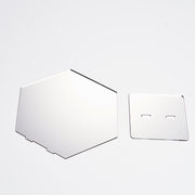 5 pcs 5" tall Hexagon Acrylic Stands Table Numbers Holders